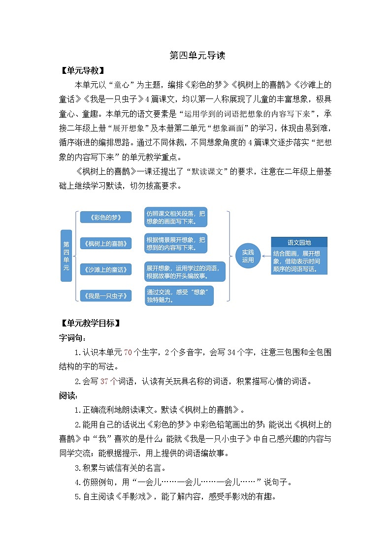 8  彩色的梦 名师教学设计第1页
