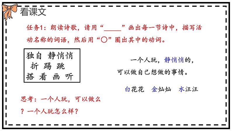 部编版语文一下《怎么都快乐》 第二课时 课件PPT（送教案）07