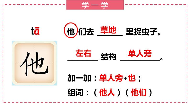 部编版语文一下《小公鸡和小鸭子》第一课时 课件PPT（送教案）06