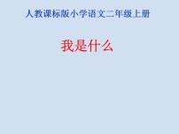 小学语文人教部编版二年级上册2 我是什么授课ppt课件