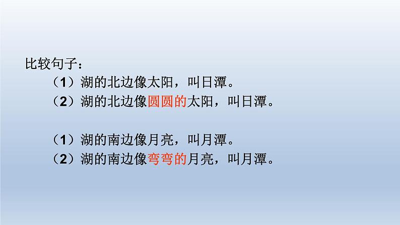 统编版语文二年级上册10 日月潭  课件(共34张PPT)05