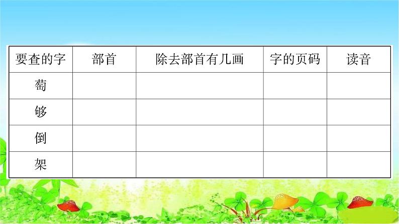 部编二年级上册语文 同步练习语文园地二课件03