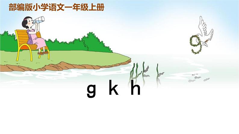最新部编版一年级语文上册拼音5gkh完美版课件第1页