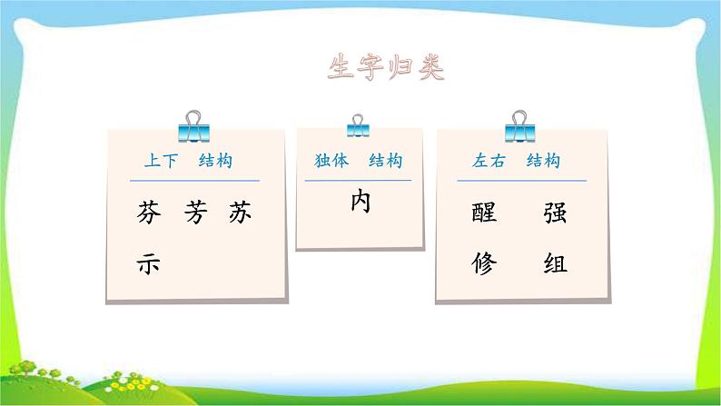 最新部编版三年级语文下册13花钟优课课件PPT第7页