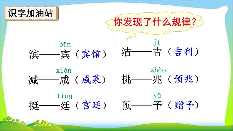 最新部编版四年级语文下册语文园地二优课课件PPT第6页