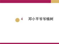 小学语文人教部编版二年级下册4 邓小平爷爷植树教学演示课件ppt