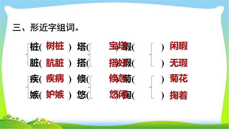 最新部编版五年级语文上册第七单元复习优质课件PPT第6页