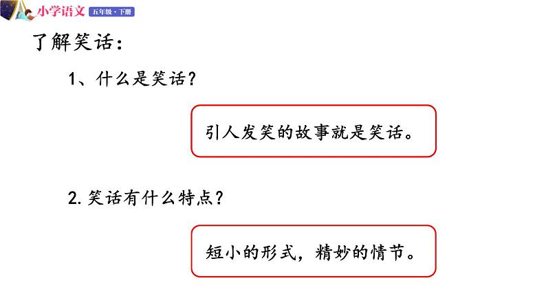 五年级下册语文授课课件 第八单元 口语交际：我们都来讲笑话 部编版03