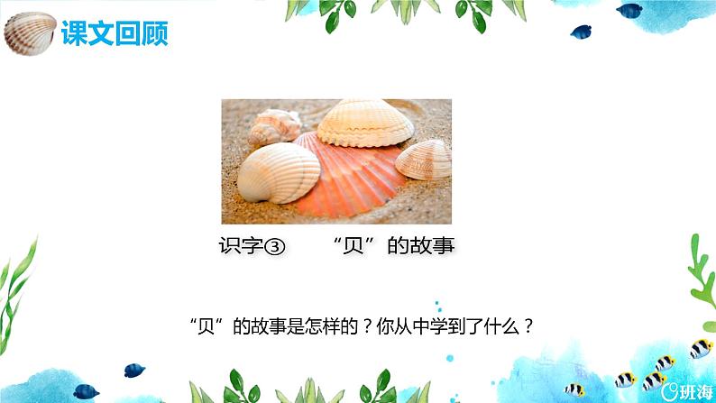 部编版语文二年级下册-识字3.“贝”的故事  优秀课件PPT+教案04