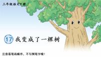 语文三年级下册17 我变成了一棵树完美版教学课件ppt