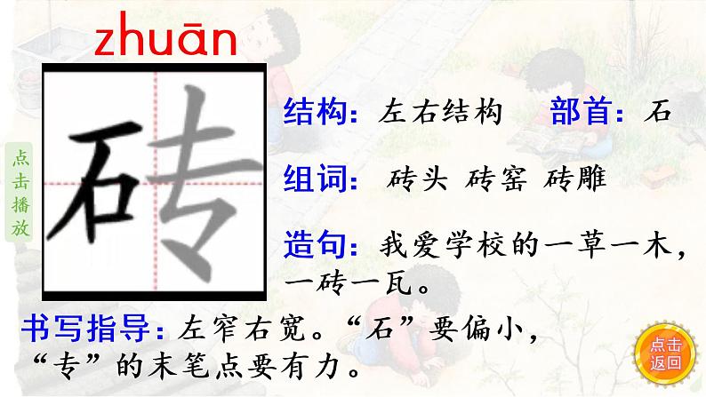 9.那个星期天（笔顺动漫）课件PPT第3页
