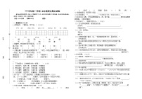 五年级上册语文期末试卷 无答案 (1)