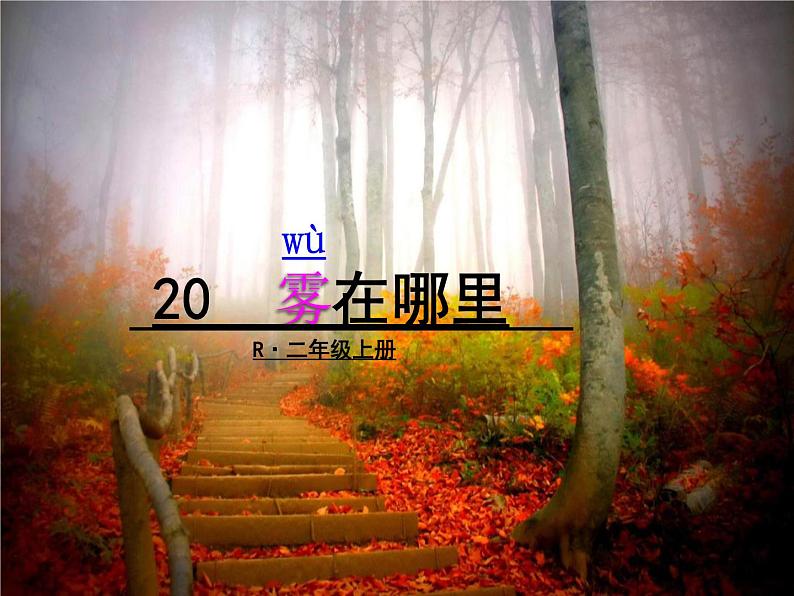 20 《雾在哪里》-第一课时（公开课））课件PPT第6页