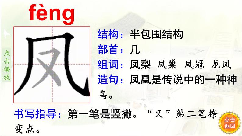 2.乡下人家    生字课件（笔顺动漫）05