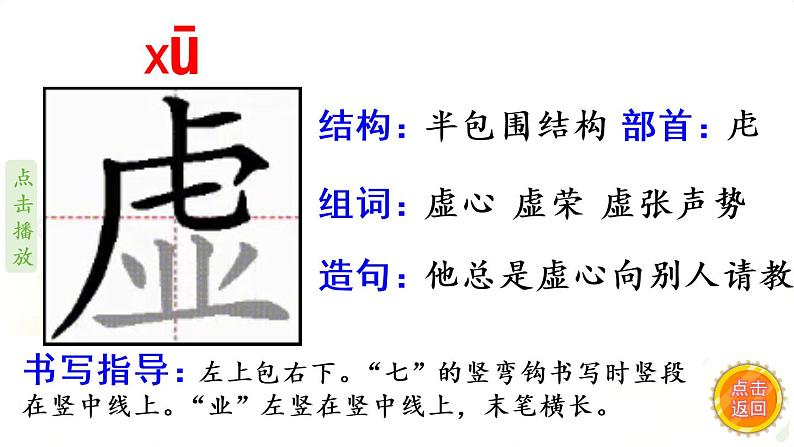 6.陶罐和铁罐  生字课件（笔顺动漫）第6页