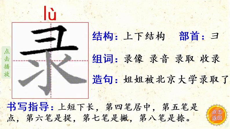 10.纸的发明  生字课件（笔顺动漫）04