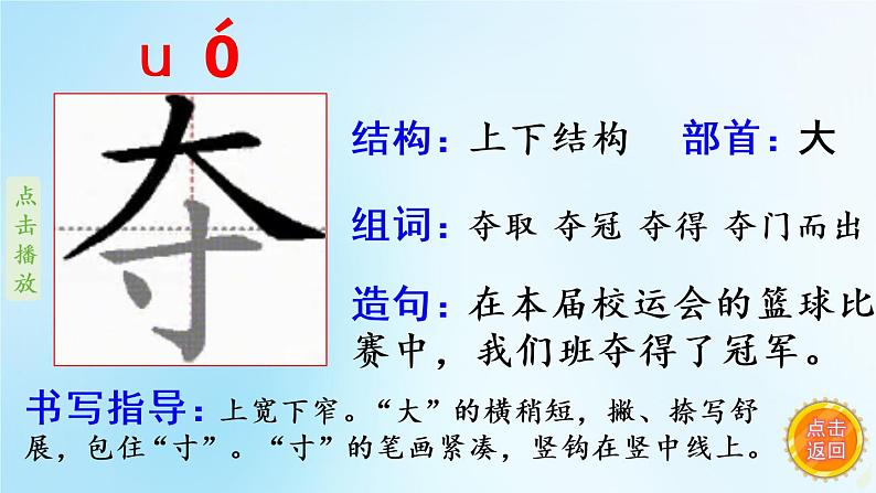 19.剃头大师  生字课件（笔顺动漫）06