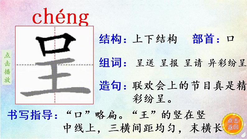 22.我们奇妙的世界  生字课件（笔顺动漫）02