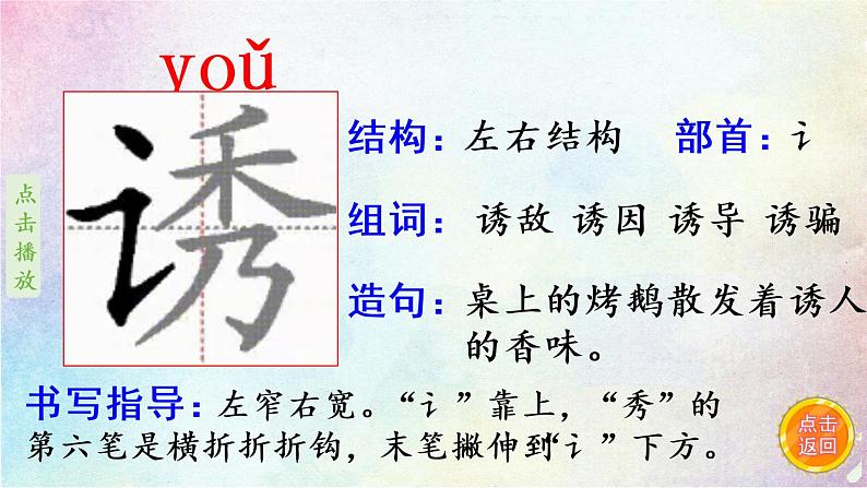 22.我们奇妙的世界  生字课件（笔顺动漫）04