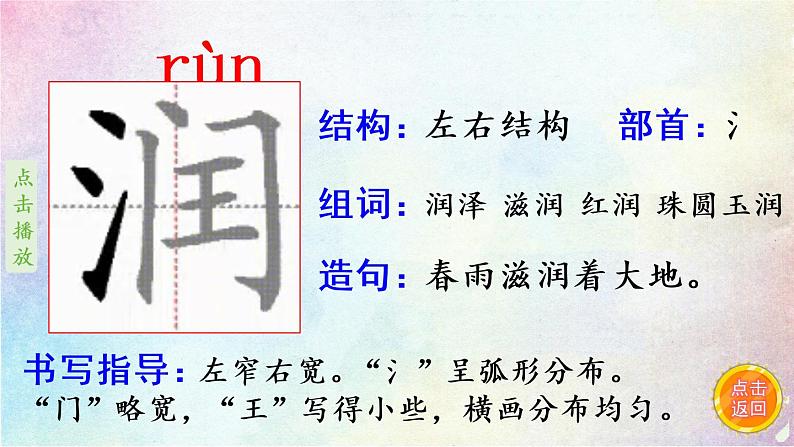 22.我们奇妙的世界  生字课件（笔顺动漫）05