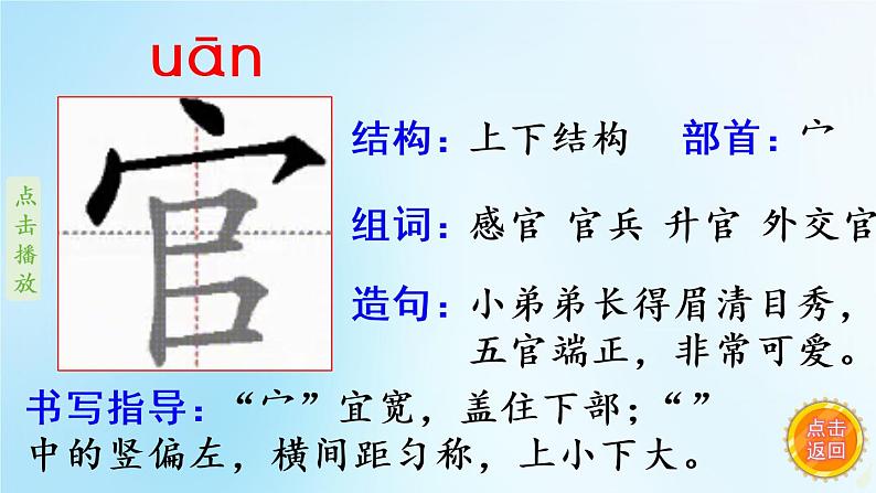 23.海底世界  生字课件（笔顺动漫）04