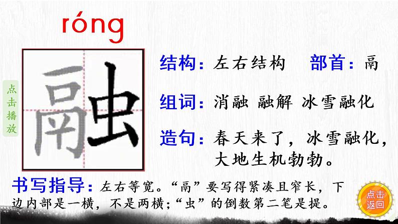 1.古诗三首  生字课件（笔顺动漫）03