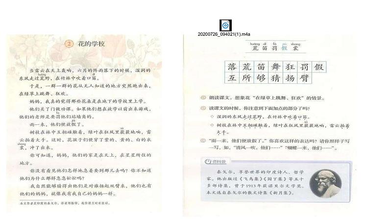 2021-2022学年人教部编版小学语文三年级上册第一单元2.花的学校课件08