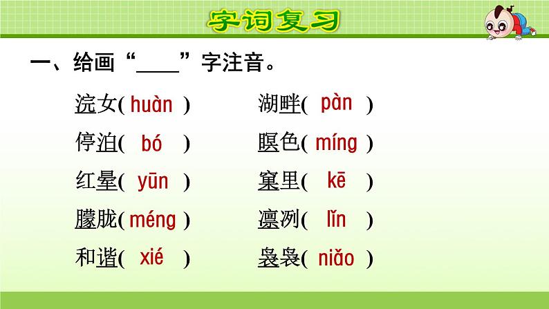 部编版 五年级上册语文 第7单元复习课件02