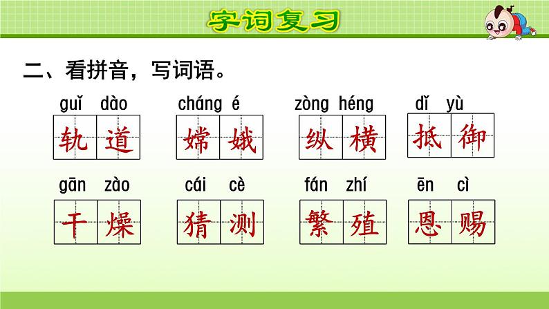 部编版 六年级上册语文 第3单元复习课件04