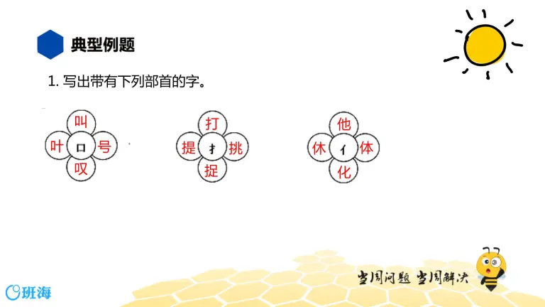 部编版语文一年级 知识精讲 2 汉字 3 偏旁与部首课件ppt 教习网 课件下载