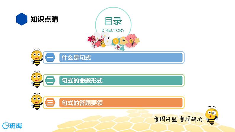 部编版语文一年级 【知识精讲】4.句子(10)句式课件PPT02