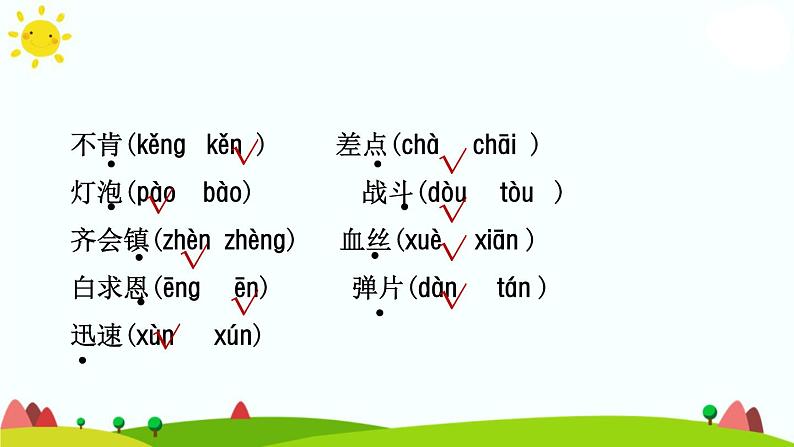 部编版 三年级上册语文 第8单元复习课件第3页