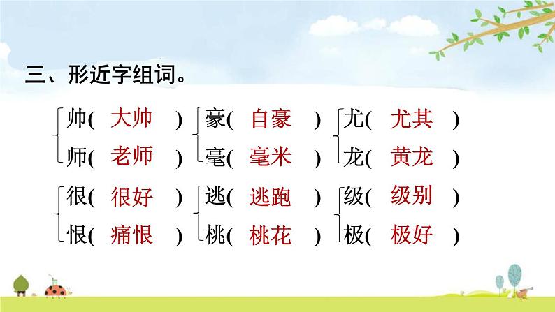 部编版 四年级上册语文 第6单元复习课件05