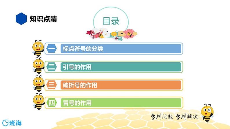 语文六年级 【知识精讲】3.句子(4)标点符号课件PPT02