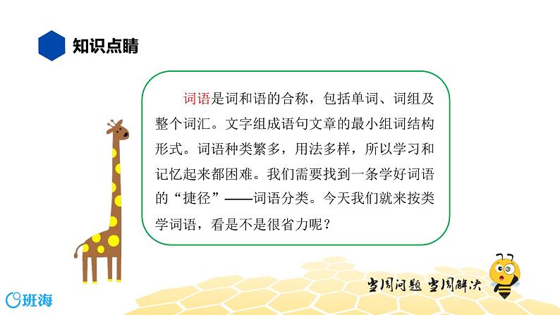 语文四年级 【知识精讲】2.词语(10)词语的分类课件PPT第2页