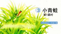 语文一年级下册3 小青蛙示范课课件ppt