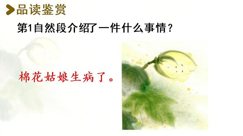 统编版一年级语文下册 第8单元 19.棉花姑娘 课件03