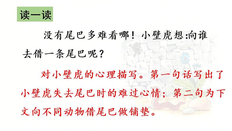 21.小壁虎借尾巴第2课时第5页