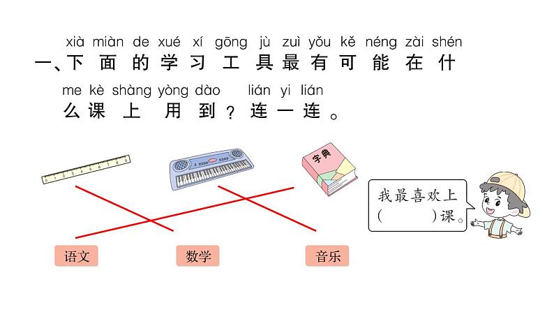 部编版 语文一年级上册 复习课件 ：语文园地二02