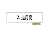 部编版语文四年级上册第一单元2.走月亮习题课件