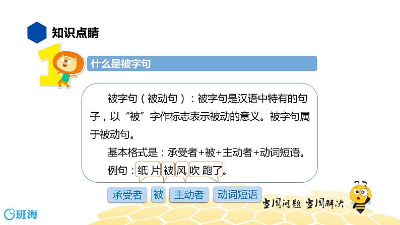 语文五年级 【知识精讲】3.句子(25)被字句课件PPT第3页