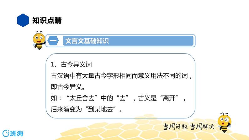 语文五年级 【知识精讲】7.阅读(1)文言文基础知识课件PPT03