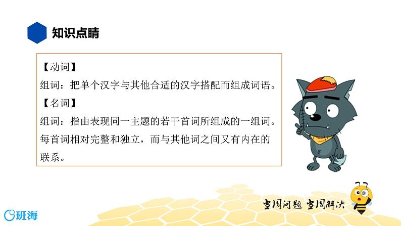部编版语文三年级 【知识精讲】2.词语(2)组词课件PPT第2页