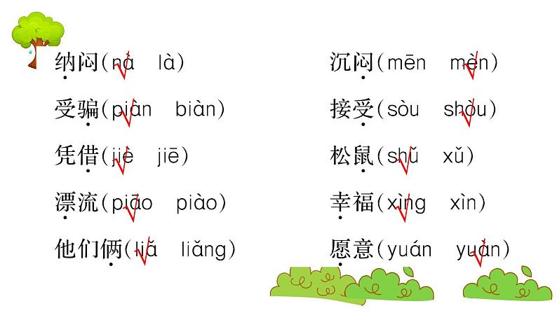 部编版 语文二年级上册 复习课件 ：字词专项八第3页