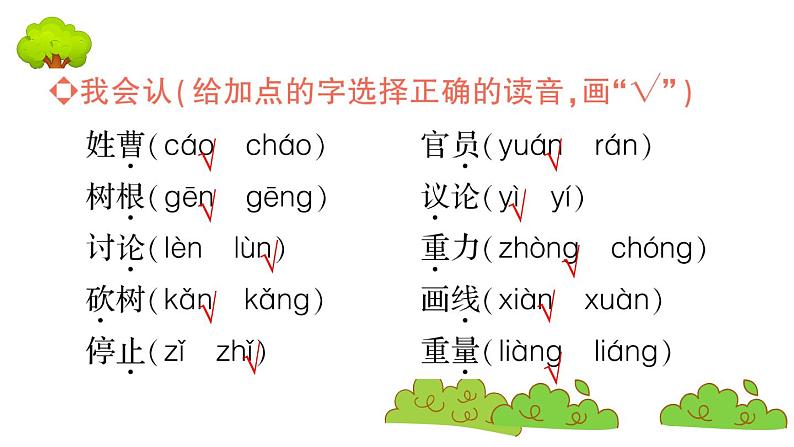 部编版 语文二年级上册 复习课件 ：字词专项三第2页