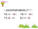 部编版 语文四年级上册 复习课件 ：3 现代诗二首