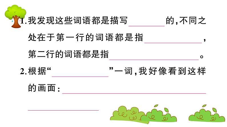 部编版 语文四年级上册 复习课件 ：语文园地一04