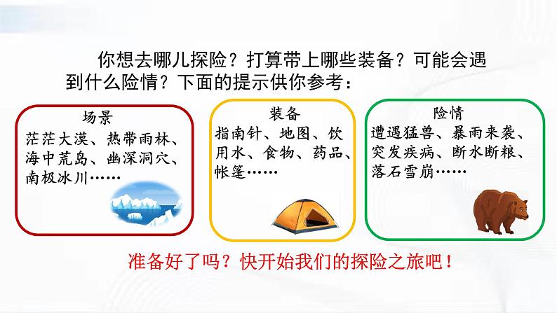 部编版语文五年级下册 习作：神奇的探险之旅 课件第4页