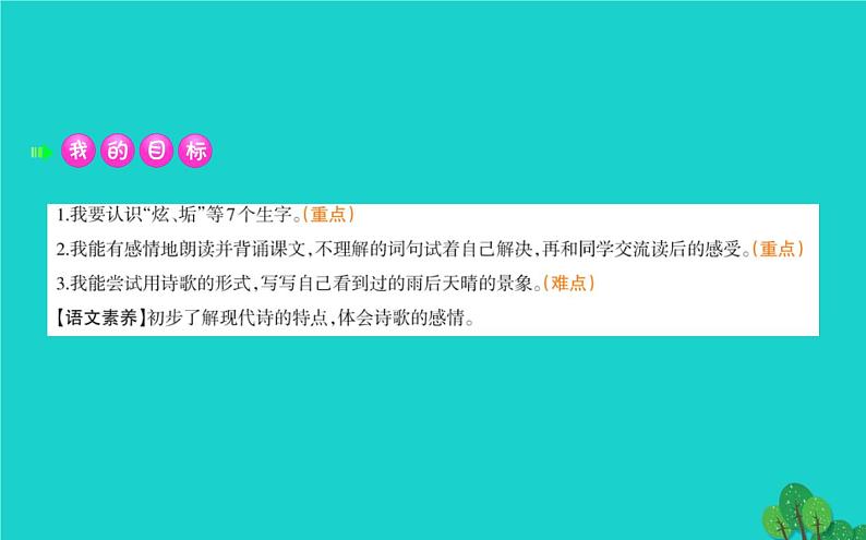 四年级语文下册第三单元12在天晴了的时候课件新人教版第2页