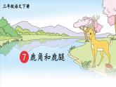 部編版（五四制）三下 7 鹿角和鹿腿 課件